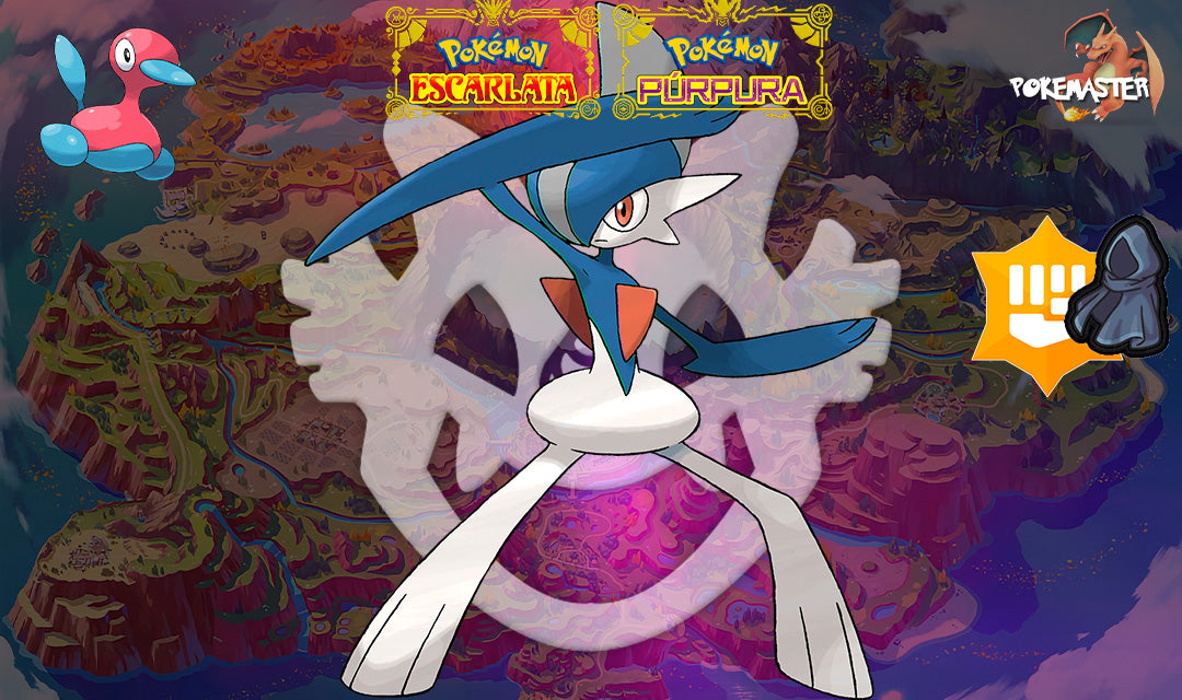 GALLADE SHINY PARA SOLO PORYGON2 ESCARLATA Y PÚRPURA