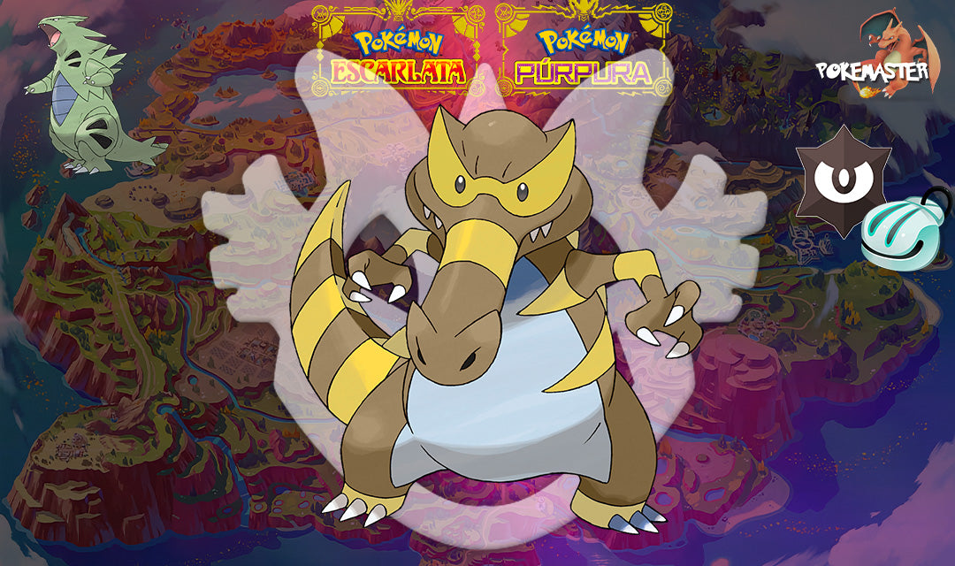 KROOKODILE SHINY PARA SOLO TYRANITAR ESCARLATA Y PÚRPURA