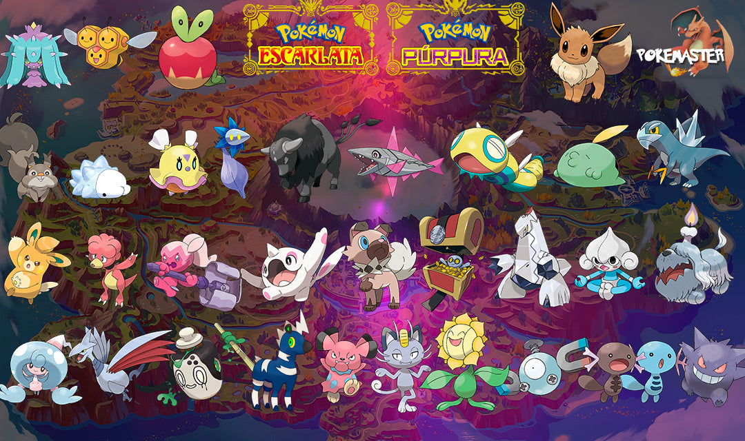 PACK POKEMON NPCS ESCARLATA Y PÚRPURA