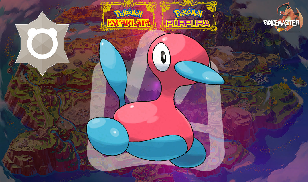 PORYGON 2 IMBATIBLE ESCARLATA Y PÚRPURA