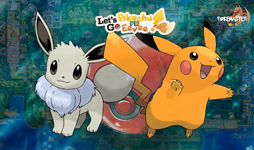 PIKACHU Y EEVEE BULLSEYE EVENTO  LET´S GO