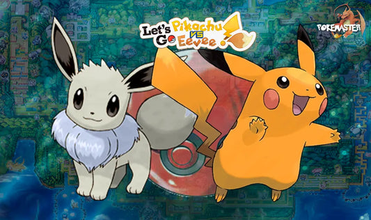 PIKACHU Y EEVEE BULLSEYE EVENTO  LET´S GO