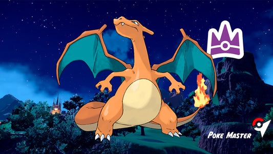 CHARIZARD IMBATIBLE ESCARLATA Y PÚRPURA