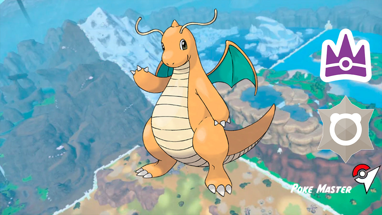 DRAGONITE IMBATIBLE ESCARLATA Y PÚRPURA