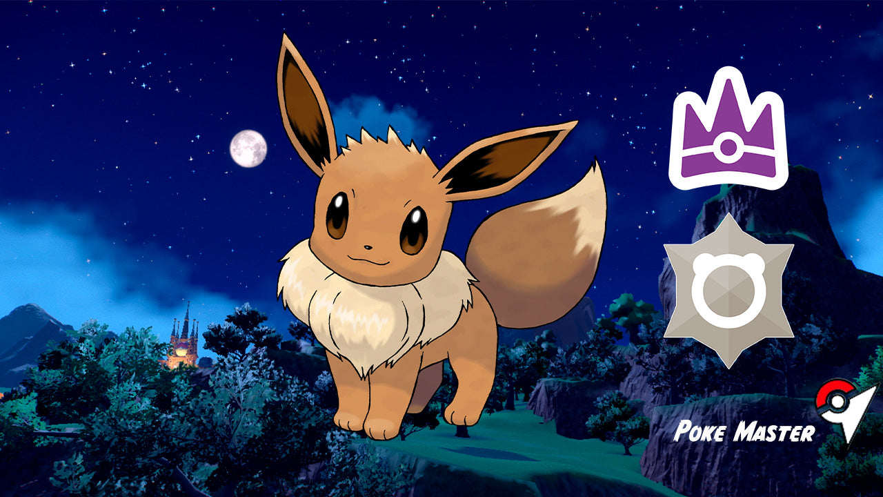 EEVEE IMBATIBLE ESCARLATA Y PÚRPURA