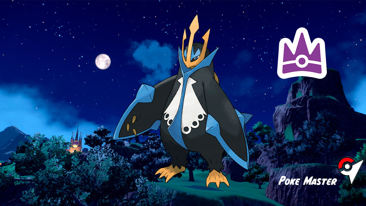 EMPOLEON IMBATIBLE ESCARLATA Y PÚRPURA