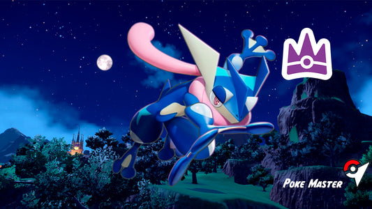 GRENINJA IMBATIBLE ESCARLATA Y PÚRPURA