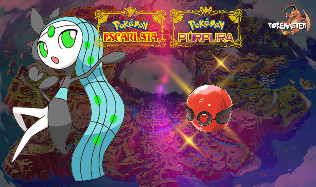 MELOETTA SHINY EVENTO ESCARLATA Y PÚRPURA