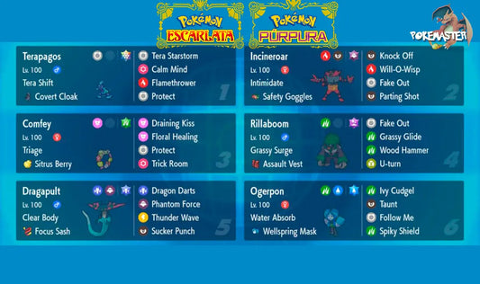 PACK ESPECIAL COMPETITIVO ESCARLATA Y PÚRPURA 10