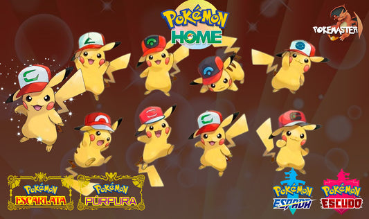 PACK PIKACHUS CON GORRA