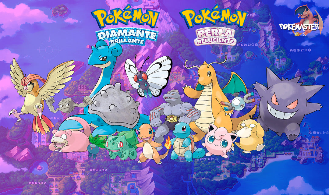 POKEMON A ELEGIR DIAMANTE BRILLANTE/PERLA RELUCIENTE