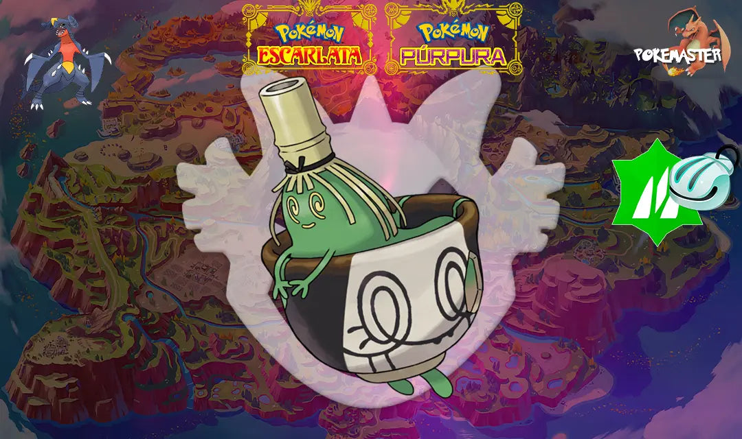 SINISTCHA SHINY PARA SOLO GARCHOMP ESCARLATA Y PÚRPURA