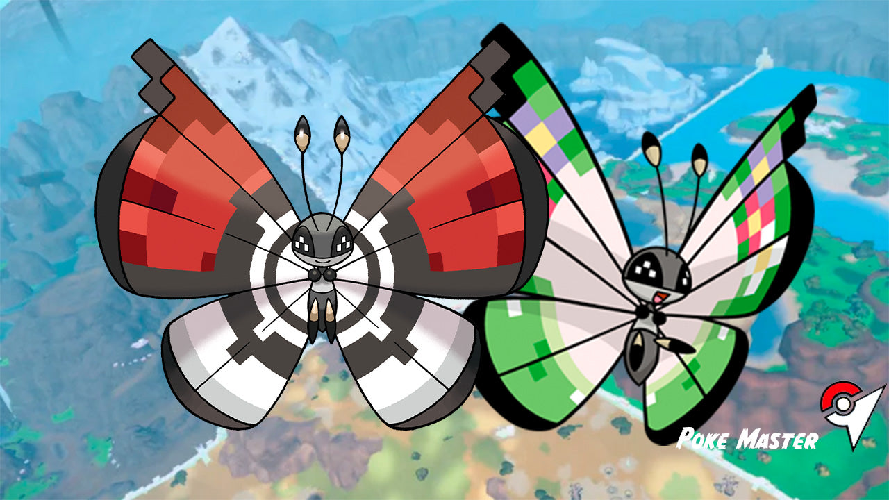 PACK VIVILLON DE EVENTO ESCARLATA Y PÚRPURA